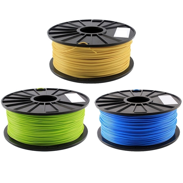 PLA 1.75 mm Luminous 3D Printer Filaments, about 345m(Green) by buy2fix