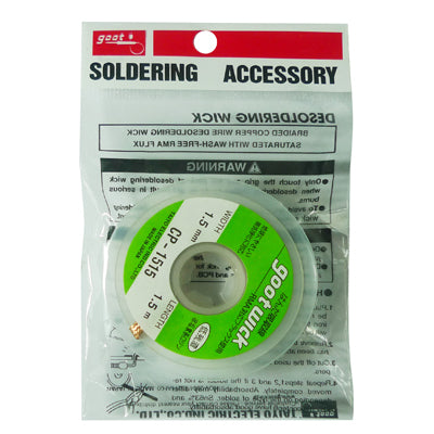 Goot Wick/Desoldering Wick 1515 (width: 1.5mm, length: 1.5m) by buy2fix