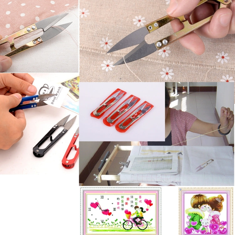 12 PCS Iron & Steel Thread Clippers , Size: 110 x 25 x 0.8mm by buy2fix