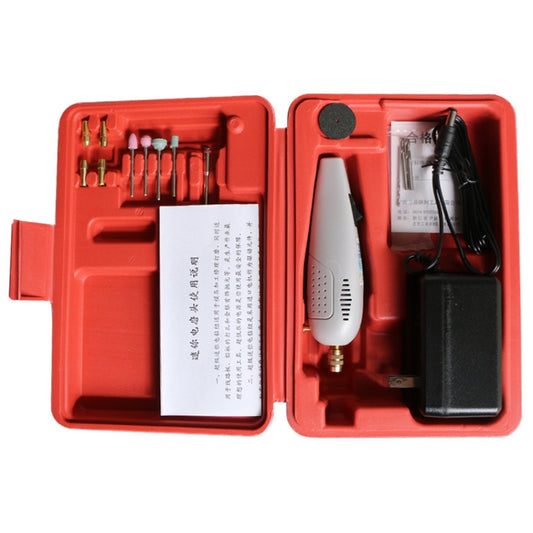 Multi-function Super Mini Electric Drill Set(Red) by buy2fix