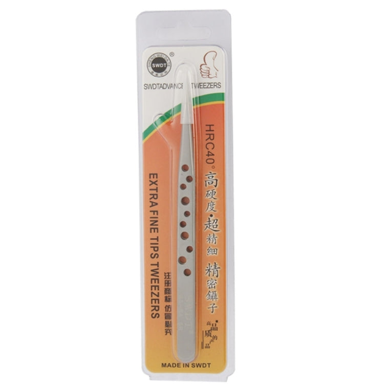 High-Hardness Anti-Magnetic Anti-Acid Steel Straight Tweezers by buy2fix