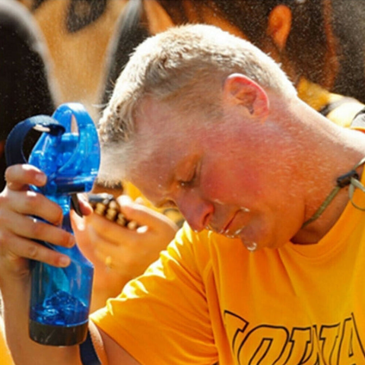 YC-8333 Hand-held Water Spray Fan (Color Random Delivery) by buy2fix