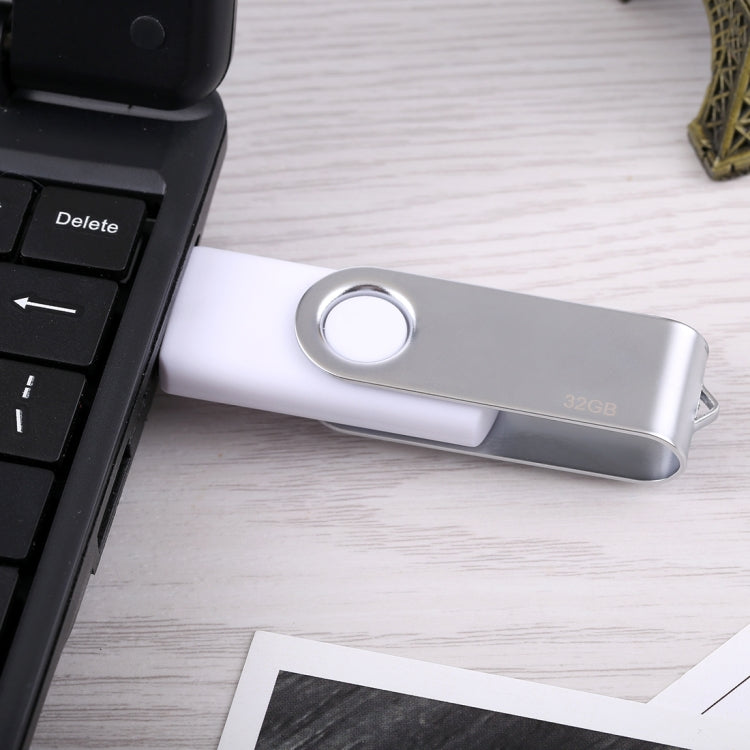 32GB Twister USB 2.0 Flash Disk(White) by buy2fix
