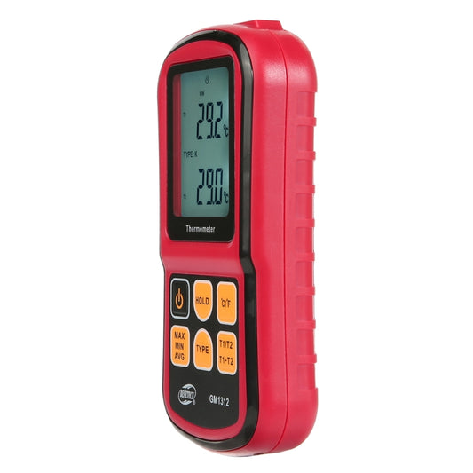 BENETECH GM1312 2.4 inch LCD Screen Thermocouple Thermometer Measure J,K,T,E,N and R Type, Measure Range: -50~300C by BENETECH