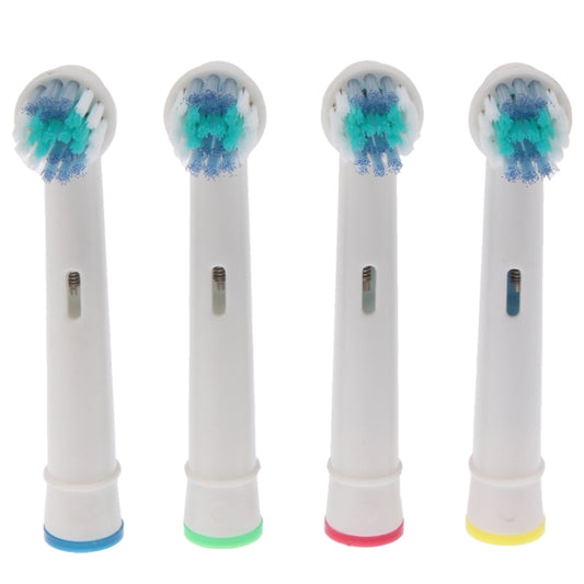 4 PCS Electric Toothbrush Heads Replacement Oral Health Care(White) by buy2fix