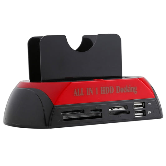 All in 1 Dual 2.5 inch/3.5 inch SATA/IDE HDD Dock Station with Card Reader & Hub by buy2fix
