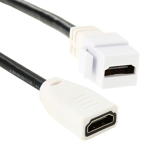 15cm High Speed V1.4 HDMI 19 Pin Female to HDMI 19 Pin Female Connector Adapter Cable by buy2fix