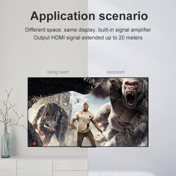 3 Port Amplifier 1080P HDMI Switch, 1.3 Version, with Remote Controller(Black) by buy2fix