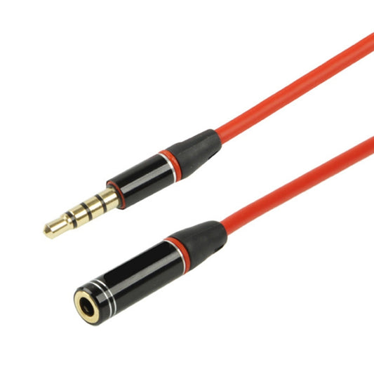 1.2m Aux Audio Cable 3.5mm Male to Female, Compatible with Phones, Tablets, Headphones, MP3 Player, Car/Home Stereo & More(Red) by buy2fix