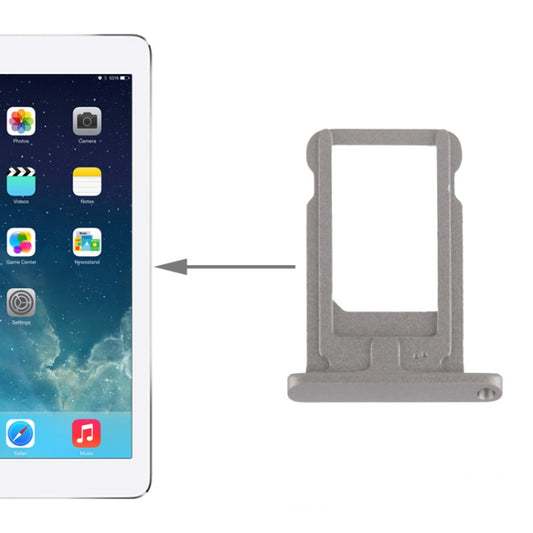 Original SIM Card Tray Holder for iPad Air / iPad 5(Grey) by buy2fix