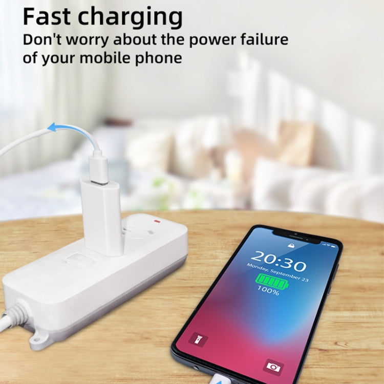 High Quality 5V / 1A EU Plug USB Charger Adapter For iPhone, Galaxy, Huawei, Xiaomi, LG, HTC and Other Smart Phones, Rechargeable Devices(White) by buy2fix