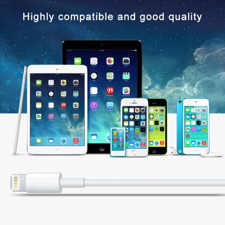 USB to 8 Pin Sync Data Charging Cable, Cable Length: 2m by buy2fix