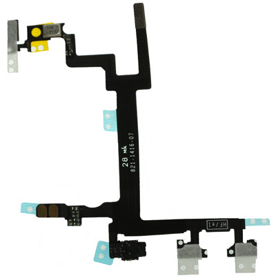 Original Switch Flex Cable (Power Button Volume and Silent Switch Keypad) for iPhone 5 by buy2fix