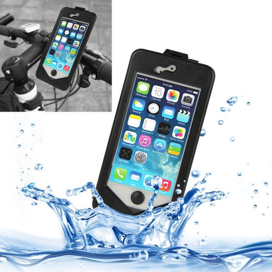 360 Degree Rotation 3 Layer (Plastic + Touch Panel Screen + Silicone Tray) Combination Bicycle Holder for iPhone 5 & 5S by buy2fix