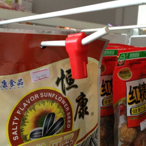 12 PCS Red ABS Display Hook / Security Lock Hook by buy2fix