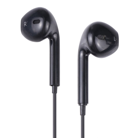 EarPods Wired Headphones Earbuds with Wired Control & Mic(Black) by buy2fix