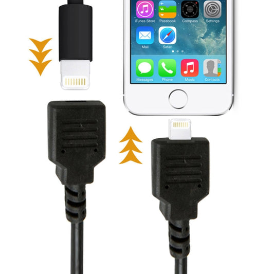8 Pin Male to Female 22 Core Extension Cable, Cable Length: 1m(Black) by buy2fix