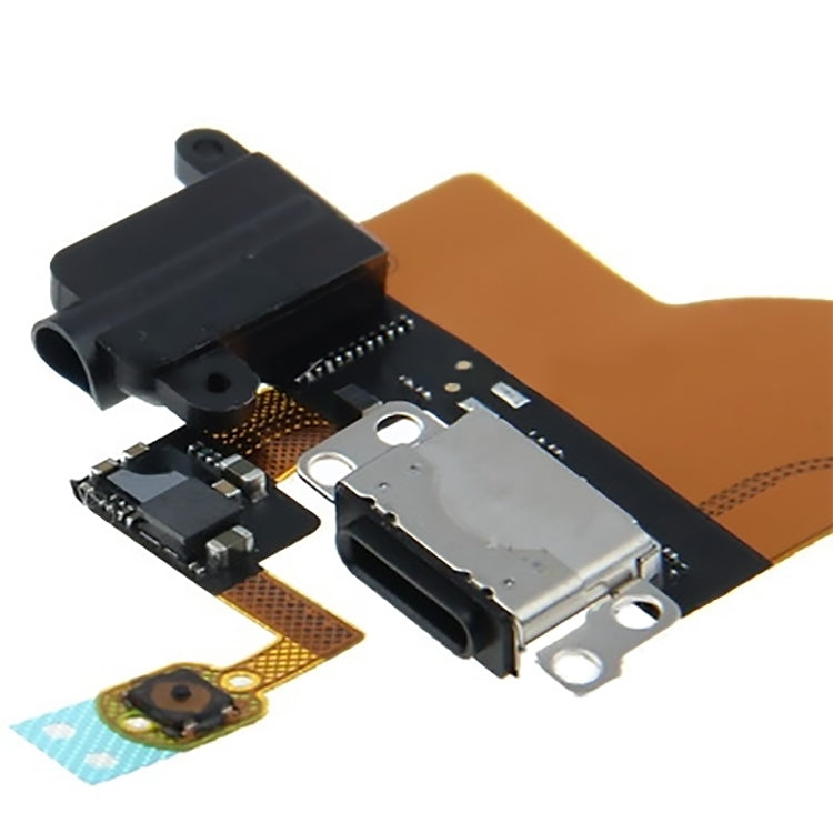 Original Charging Port + Headphone Audio Jack Flex Cable for iPod touch 5 (Black) by buy2fix