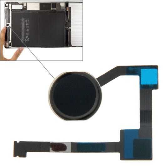 Original Home Button Flex Cable for iPad Air 2 / 6(Black) by buy2fix