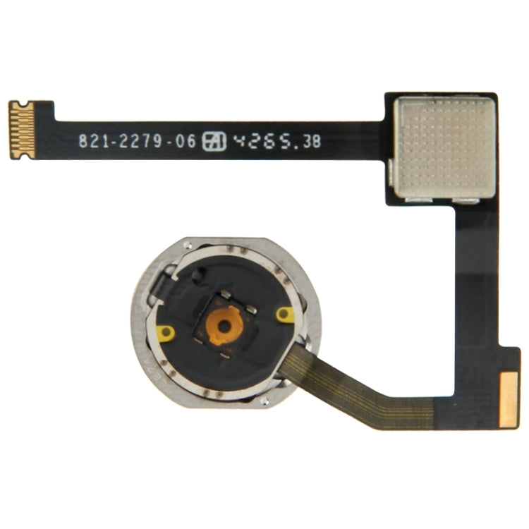 Original Home Button Flex Cable for iPad Air 2 / 6(Black) by buy2fix