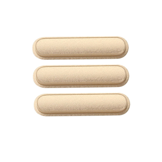 3 PCS Side Keys for iPad Air 2 / iPad 6(Gold) by buy2fix