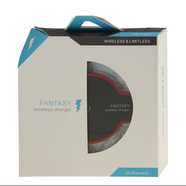 FANTASY Wireless Charger & 8Pin Wireless Charging Receiver, For iPhone 6 Plus / 6 / 5S / 5C / 5(Black) by buy2fix