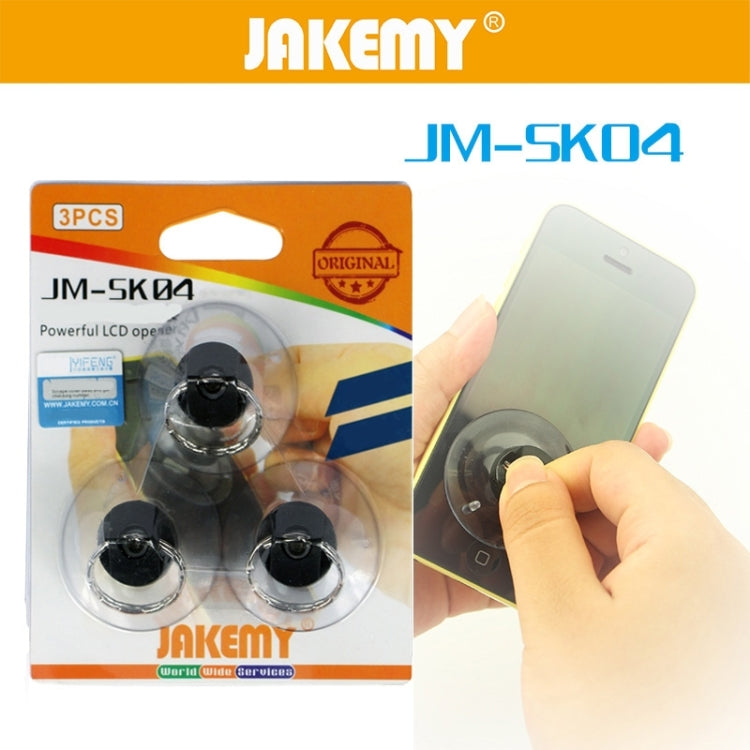 JAKEMY JM-SK04 Universal Suction Cup (Powerful LCD Opener, 3 PCS) for iPhone 6 & 6 Plus / iPad / Samsung / HTC / Sony by JAKEMY