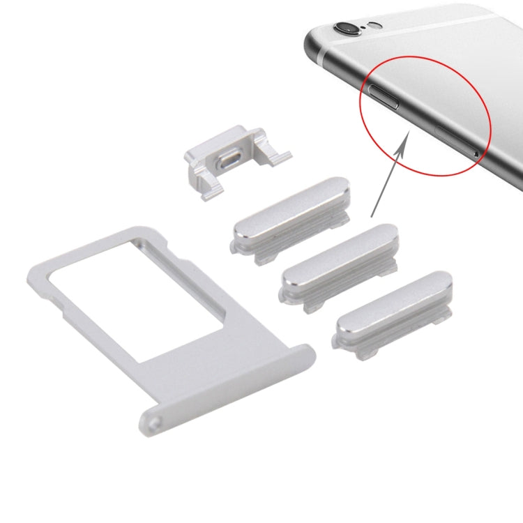 Card Tray for iPhone 6s Plus(Silver) by buy2fix