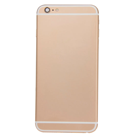 Battery Back Cover Assembly with Card Tray for iPhone 6s Plus(Gold) by buy2fix