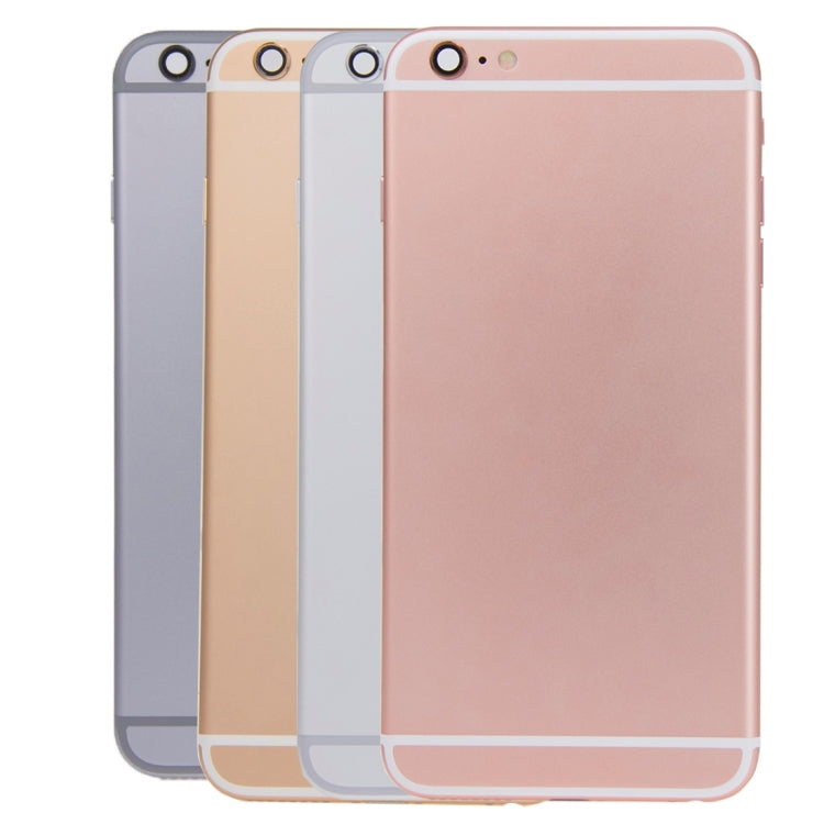 Battery Back Cover Assembly with Card Tray for iPhone 6s Plus(Rose Gold) by buy2fix