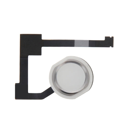 Home Button Flex Cable with Fingerprint Identification for iPad Air 2 / iPad 6(White) by buy2fix