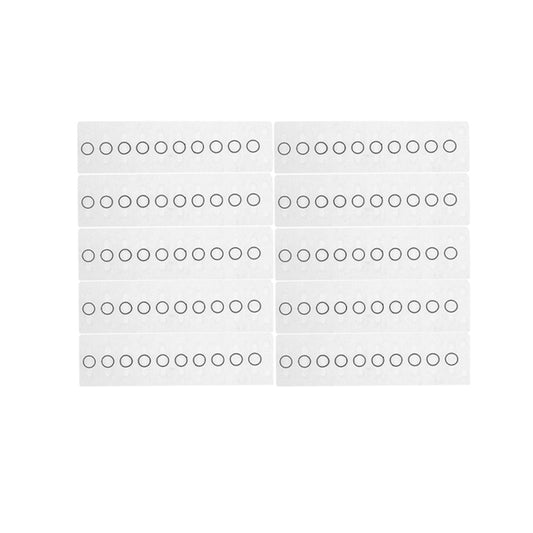 100 PCS Side Keys Adhesive Sticker for iPhone 6s & 6s Plus by buy2fix