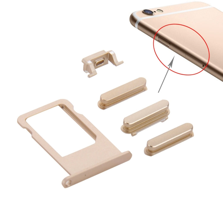 Card Tray Upper Key for iPhone 6s(Gold) by buy2fix