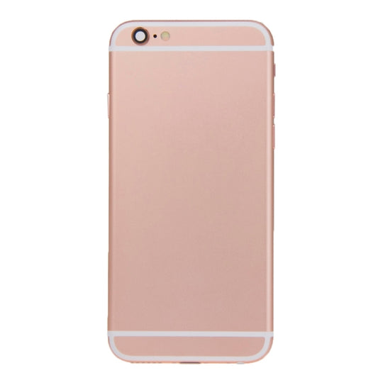 Battery Back Cover Assembly with Card Tray for iPhone 6s(Rose Gold) by buy2fix