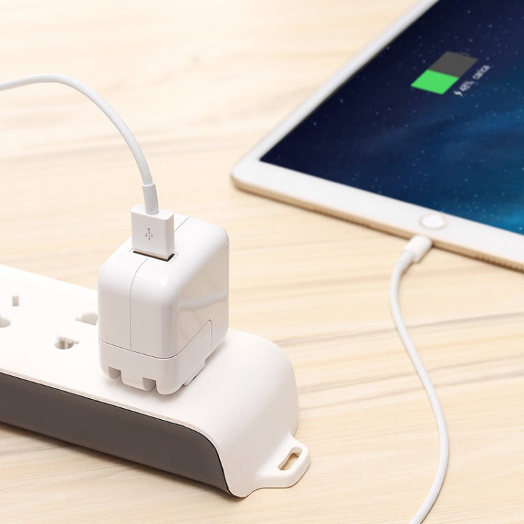 2.1A USB Power Adapter Travel Charger, UK Plug(White) by buy2fix