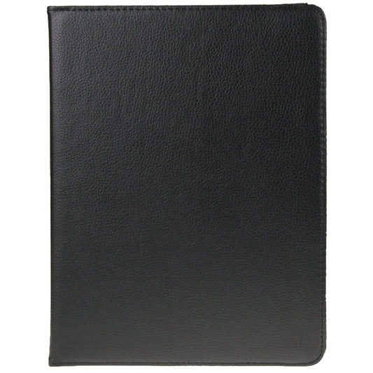 360 Degree Rotatable Leather Case with Sleep / Wake-up Function & Holder for New iPad (iPad 3)(Black) by buy2fix