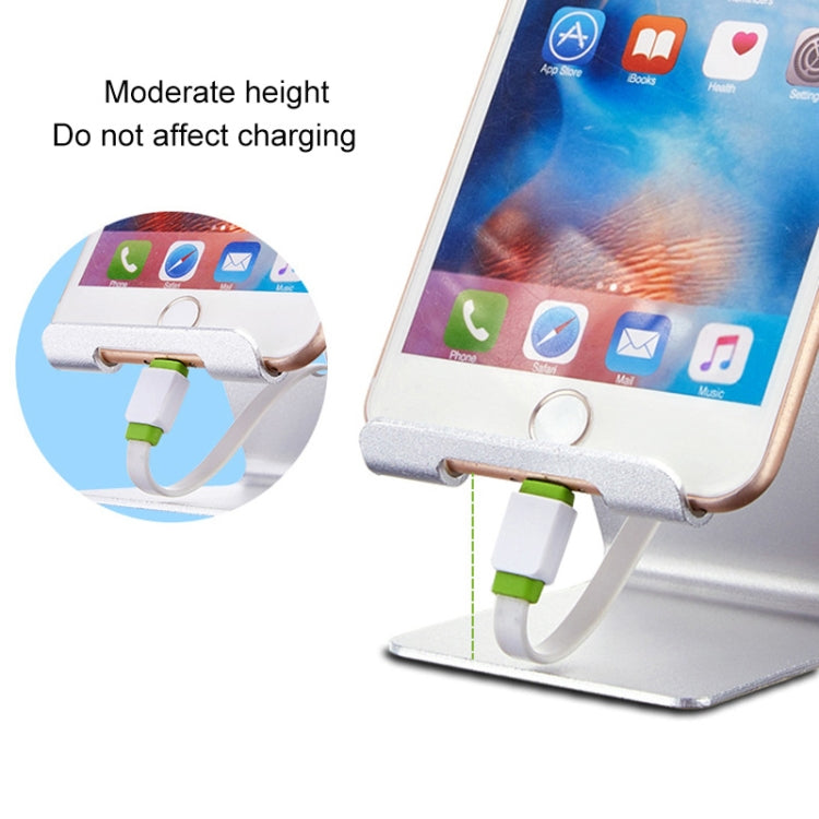 Aluminum Stand Desktop Holder for iPad, iPhone, Galaxy, Huawei, Xiaomi, HTC, Sony, and other Mobile Phones or Tablets(Rose Gold) by buy2fix