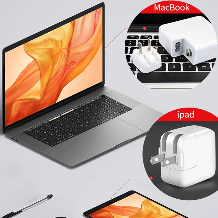 Travel Power Adapter Charger, AU Plug(White) by buy2fix