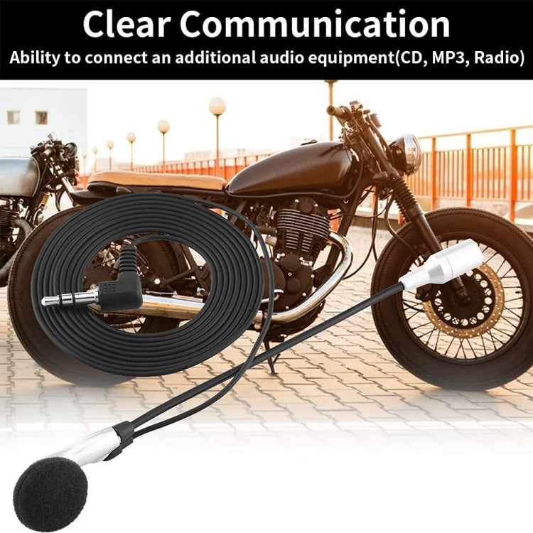 2 PCS Multi-using Wired Motorcycle Interphone(Black) by buy2fix