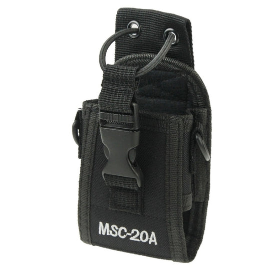 MSC20A Universal Nylon Carry Case Series Holster with Strap for Walkie Talkie by buy2fix