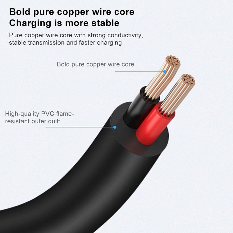 5.5 x 2.1mm DC Male Power Cable for Laptop Adapter, Length: 1.2m by buy2fix