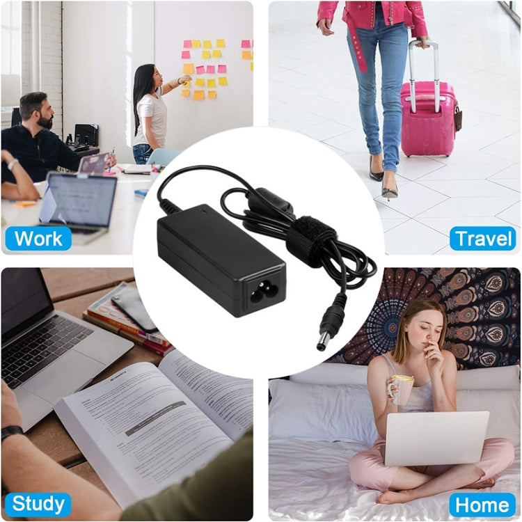 AC Adapter 19V 4.74A 90W for LG Laptop, Output Tips: (4.75+4.2) x 1.6mm(Black) by buy2fix