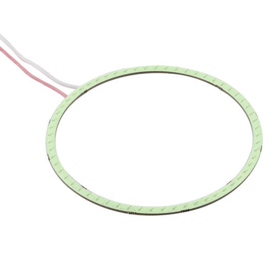 90mm 5W 180LM Angel Eyes Circles Car Headlight COB LED Lights for Vehicles, DC 12-24V(Ice Blue Light) by buy2fix