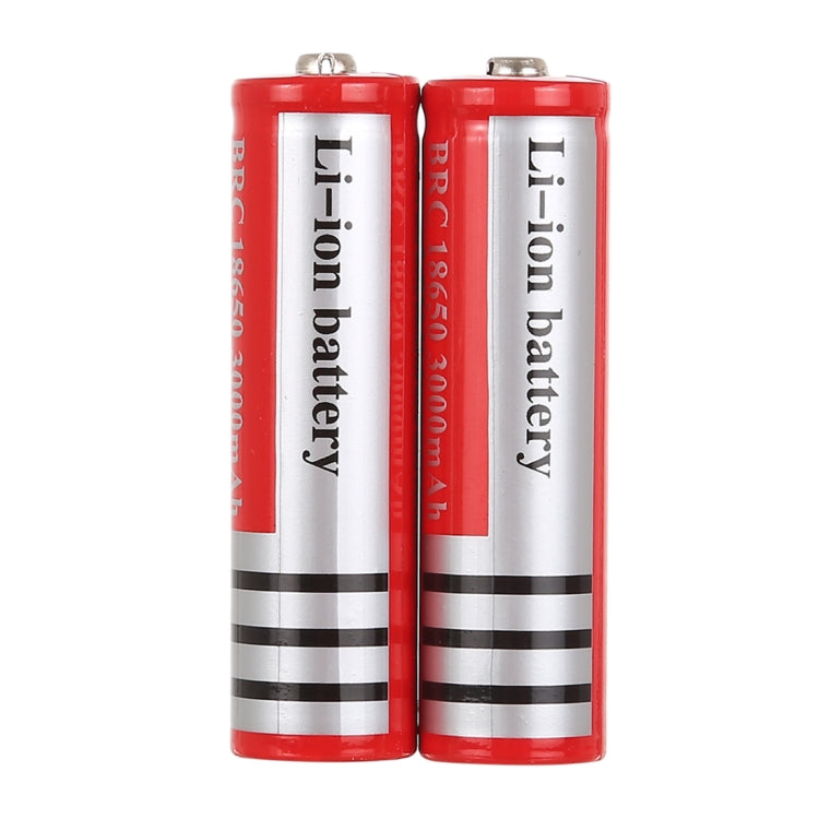 2 PCS UltraFire 18650 3000mAh 3.7V Long Lasting Rechargeable Lithium ion Battery(Red) by buy2fix