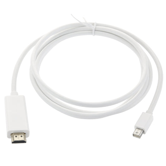 Mini DisplayPort to HDMI Male Cable, Length: 1.5m(White) by buy2fix