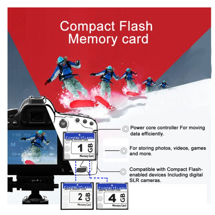4GB Compact Flash Digital Memory Card (100% Real Capacity) by buy2fix