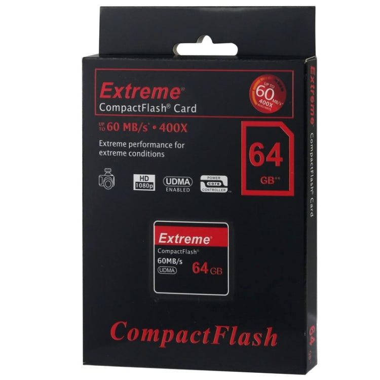 64GB Extreme Compact Flash Card, 400X Read Speed, up to 60 MB/S (100% Real Capacity) by buy2fix