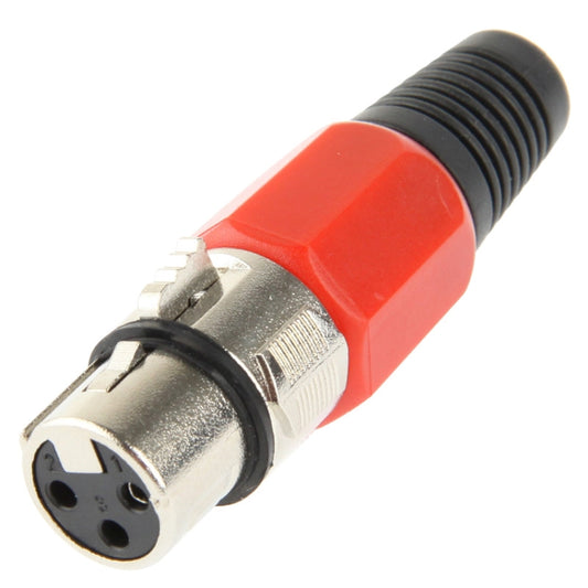3 Pin XLR Female Plug Microphone Connector Adapter by buy2fix