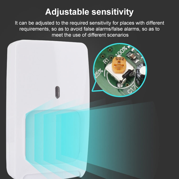 Dual Technology Motion Sensor DT-7225(White) by buy2fix