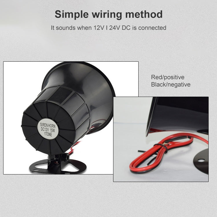 Siren Horn ES-626(Black) by buy2fix